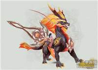 坐骑赤焰麒麟