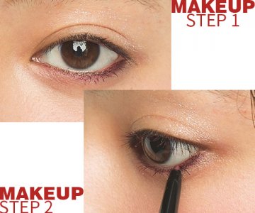 分享一款眼线的化妆技巧